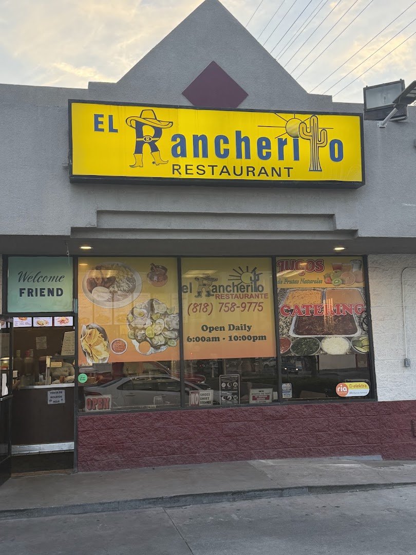 Front view of El Rancherito Restaurant in Reseda.