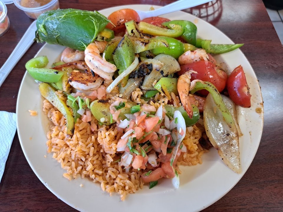 Shrimp Fajitas